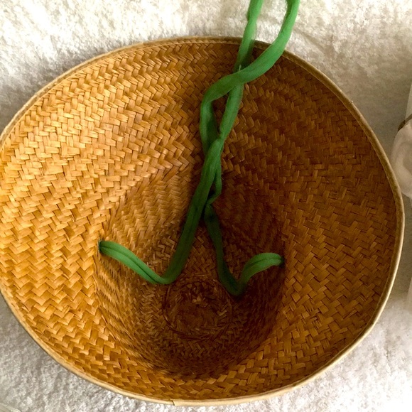 Garden/Beach Summer Pool side Large woven Hat - Picture 4 of 6